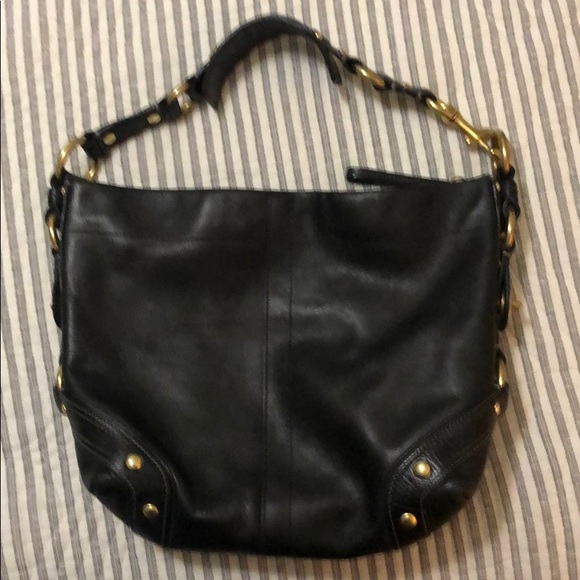 Coach Black Hobo Purse - Picture 4 of 8